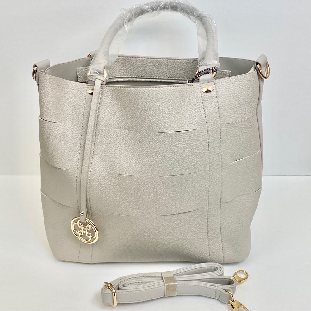 Women’s Grey Faux Leather Bag